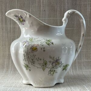 Gorgeous Antique Pitcher-Knowles, Taylor & Knowles. Semi-Vitreous Porcelain. EUC